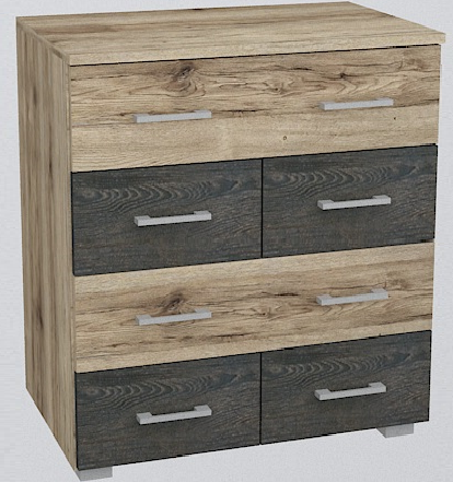 4 fiókos komód Sanremo-Canterbury raktárról