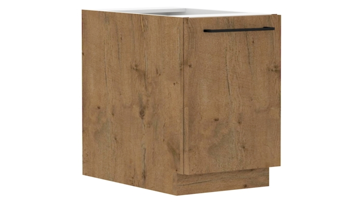 Alsó szekrény kihúzhatós kosárral, lancelot tölgy,, VEGA D30 CARGO BB