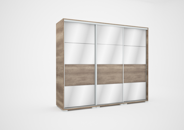 Mirror Gardrób (239 cm)