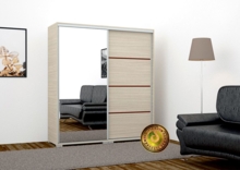 borneo_gardrob_ferrara_barna_180cm_tukorrel