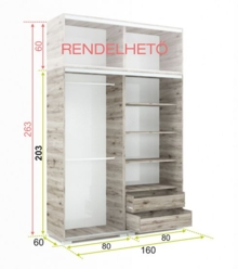 borneo_gardrob_szerkezet_160cm