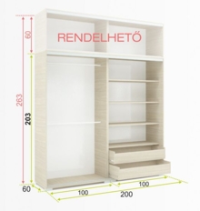 borneo_gardrob_szerkezet_200cm